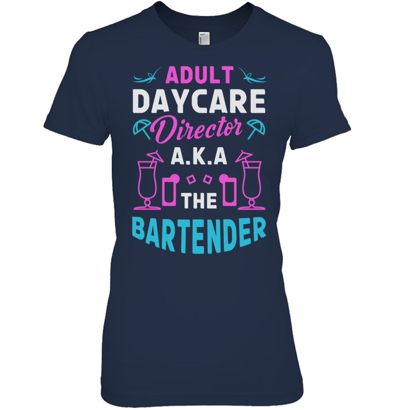 NavyWomanTshirtAdultDaycareDirectorA