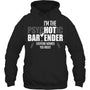 BlackHoodieImThePsychoticBartenderEveryoneWarnedYouAboutFunnyBartenderTShirt