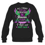 BlackSweatshirtAllIWantMomAndDadMyAngelsInHeavenILoveAndMissThemHeaven