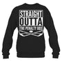 BlackSweatshirtStraightOuttaThePenaltyBoxGiftForIceHockeyFanIceHockeyPlayer