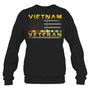 BlackSweatshirtVietnamVeteranUSFlagGiftVietnamWarVetVeteranGiftForVeteran