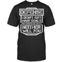 BlackTshirtDefenseIDon_tGetManyGoalsGiftForIceHockeyFanIceHockeyPlayer