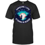 BlackTshirtSomeoneILoveIsFishingInHeaven