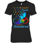 BlackWomanTshirtAsLongAsIBreatheYou_llBeRememberedButterflyHeaven