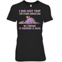 BlackWomanTshirtIDidNotTripTheFloorLookedSadSoIThoughtItDragonGiftForDragonLovers