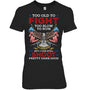 BlackWomanTshirtTooOldToFightTooSlowToRunButICanStillShootGiftForVeteran