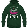 ForestGreenHoodieImAProudDaughterOfAWonderfulDadInHeaven