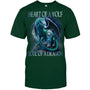 ForestGreenTshirtHeartOfWolfSoulOfADragonDragonWolfWarriorWolfGiftForDragonLovers