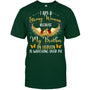 ForestGreenTshirtIAmAStrongWomanBecauseMyBrotherInHeavenWatchingMeHeaven