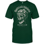 ForestGreenTshirtSpittinChicletsHockeyClubSkullGiftForIceHockeyFanIceHockeyPlayer