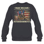 HeatherDarkGreySweatshirtMakeWelfareAsHardToGetAsVeteranBenefitsGiftForVeteran