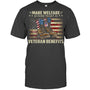 HeatherDarkGreyTshirtMakeWelfareAsHardToGetAsVeteranBenefitsGiftForVeteran