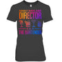 HeatherDarkGreyWomanTshirtAdultDaycareDirectorA