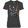 HeatherDarkGreyWomanTshirtDragonTreeGiftForDragonLovers