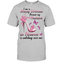 HeatherGreyTshirtIAmAStrongWomanBecauseMyHusbandInHeavenIsWatchingOverMeHeaven