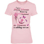 LightPinkWomanTshirtIAmAStrongWomanBecauseMyHusbandInHeavenIsWatchingOverMeHeaven