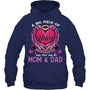 NavyHoodieABigPieceOfMyHeartLivesInHeavenTheyAreMomAndDadHeaven