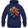 NavyHoodieDragonLoversDragonTypesWomenMenDragonsGiftForDragonLovers
