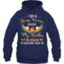 NavyHoodieIAmAStrongWomanBecauseMyBrotherInHeavenWatchingMeHeaven