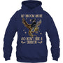 NavyHoodieMyBroomBrokeSoNowIRideADragonGiftForDragonLovers