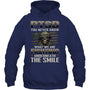 NavyHoodiePTSDYouNeverKnowWhatWeAreFightingGiftForVeteran