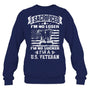 NavySweatshirtISacrificedI_mNoLoserI_mNoSuckerI_mAUSVeteranGiftForVeteran