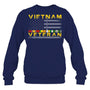 NavySweatshirtVietnamVeteranUSFlagGiftVietnamWarVetVeteranGiftForVeteran