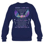 NavySweatshirtWhenILostYouYesMyHeartIsBrokenThatCameWhenILostYouHeavenMemorialGift