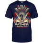 NavyTshirtIAmAVeteranLikeMyFatherBeforeMeGiftForVeteran