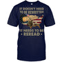 NavyTshirtItDoesntNeedToBeRewrittenGiftForVeteran