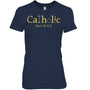NavyWomanTshirtCatholicSince33AdCrucifixJesusEucharistChristianityHeaven