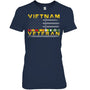 NavyWomanTshirtVietnamVeteranUSFlagGiftVietnamWarVetVeteranGiftForVeteran