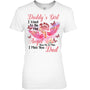 WhiteWomanTshirtDaddysGirlIUsedToBeHisAngelDadHeaven